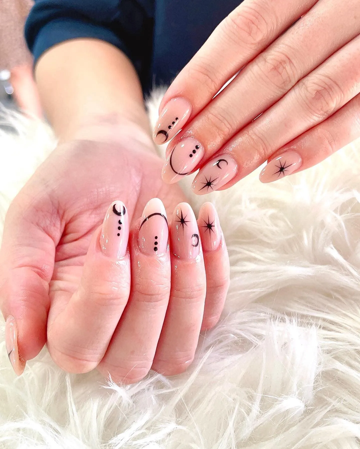 Nail design by TJ Nails & Spa, April 2024