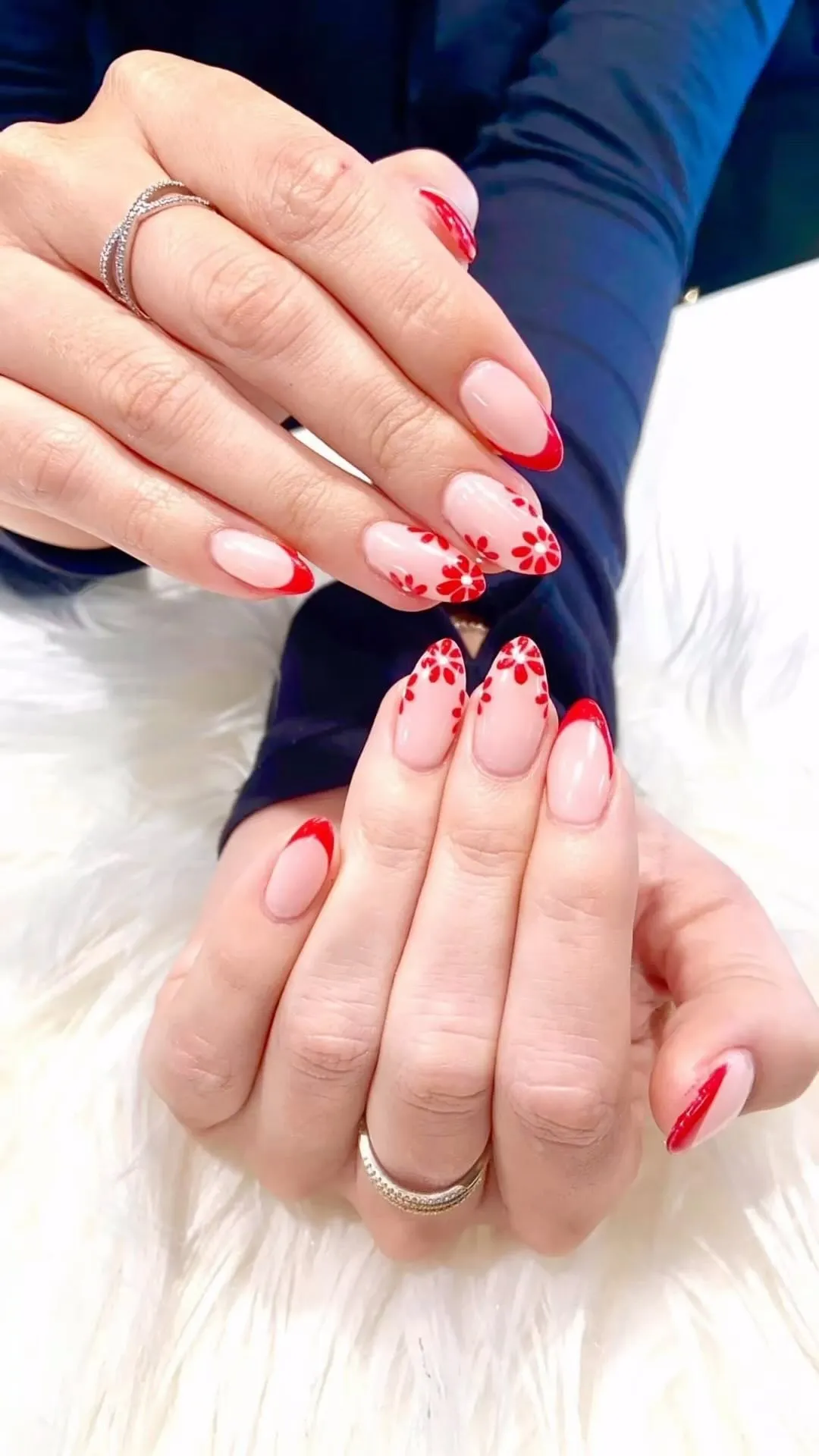 Nail design by TJ Nails & Spa, April 2024