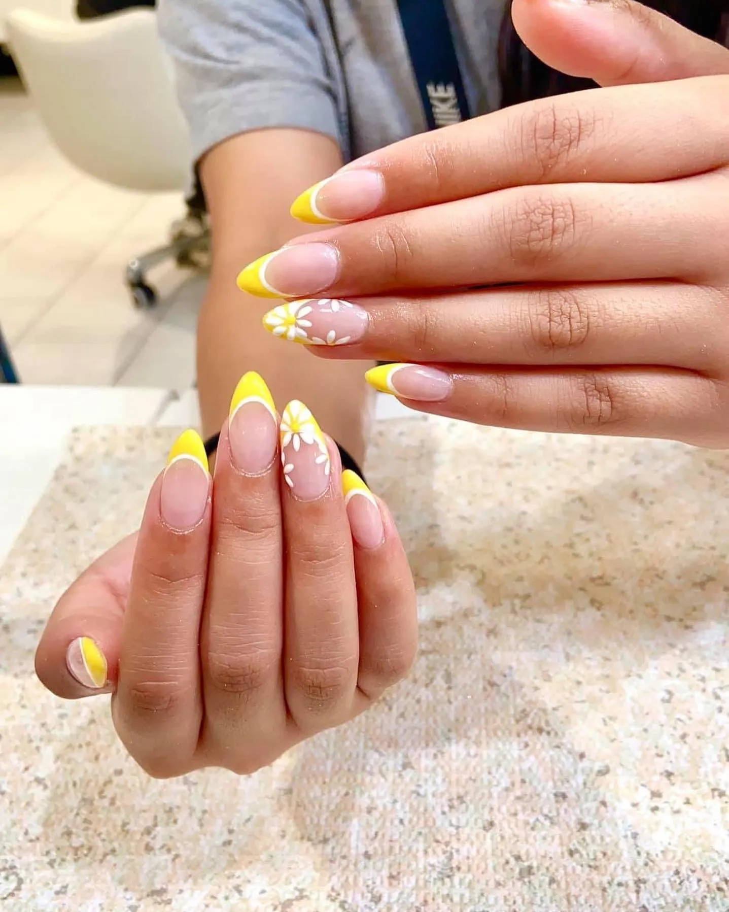 Nail design by TJ Nails & Spa, April 2024