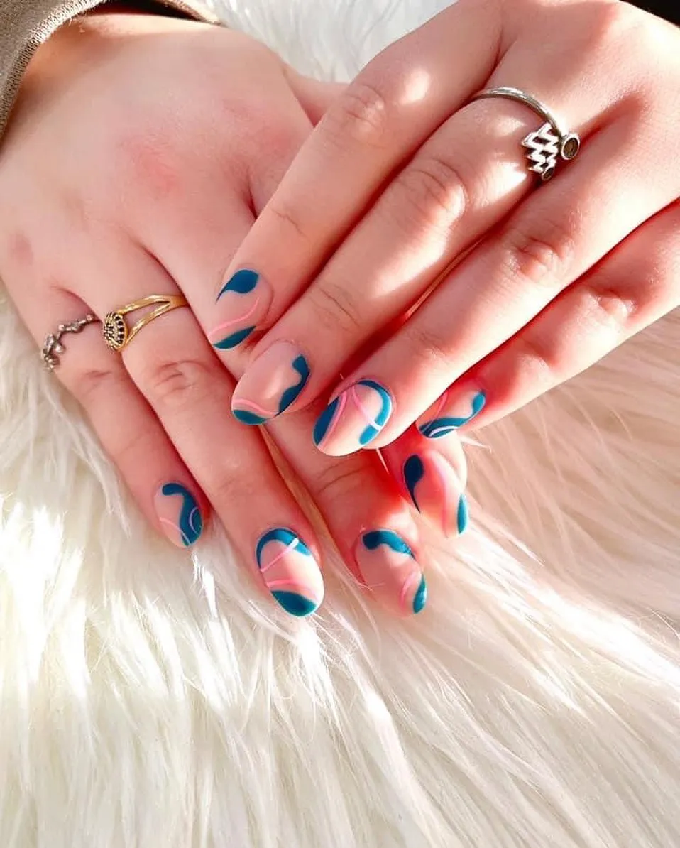 Nail design by TJ Nails & Spa, April 2024