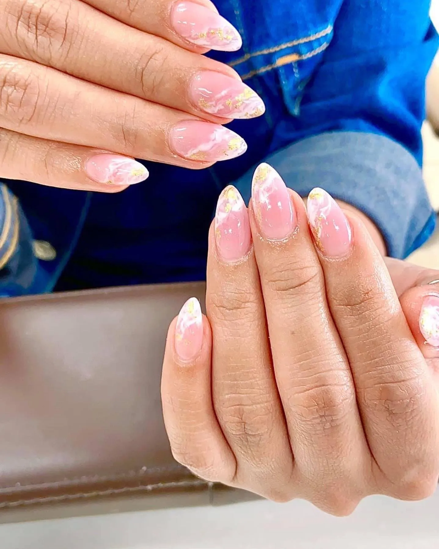 Nail design by TJ Nails & Spa, April 2024