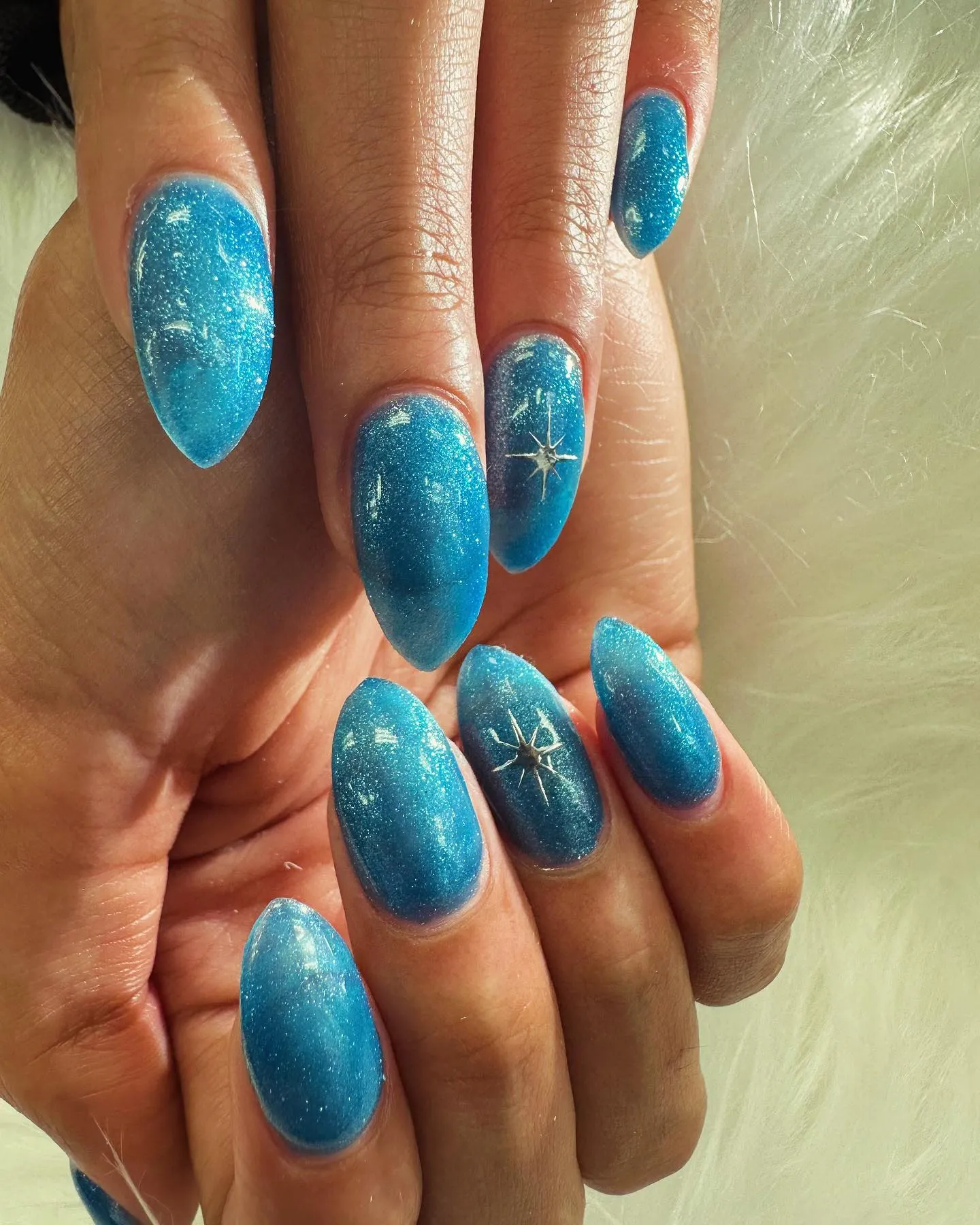 Nail design by TJ Nails & Spa, April 2024