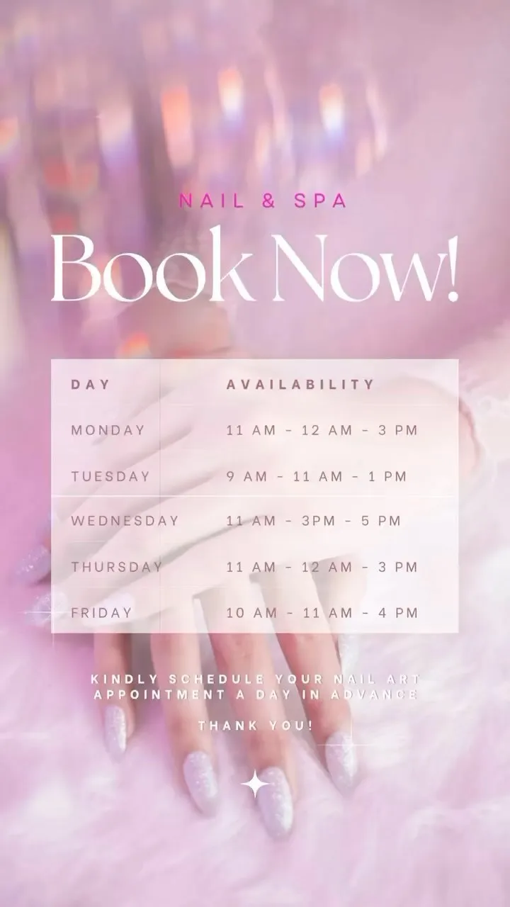 Get ready to nail it with our Neil manicure! 🏻 Experience the ultimate grooming treatment at TJ Nail & Spa.
