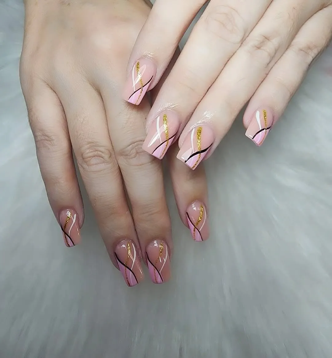 Nail design by TJ Nails & Spa, December 2024