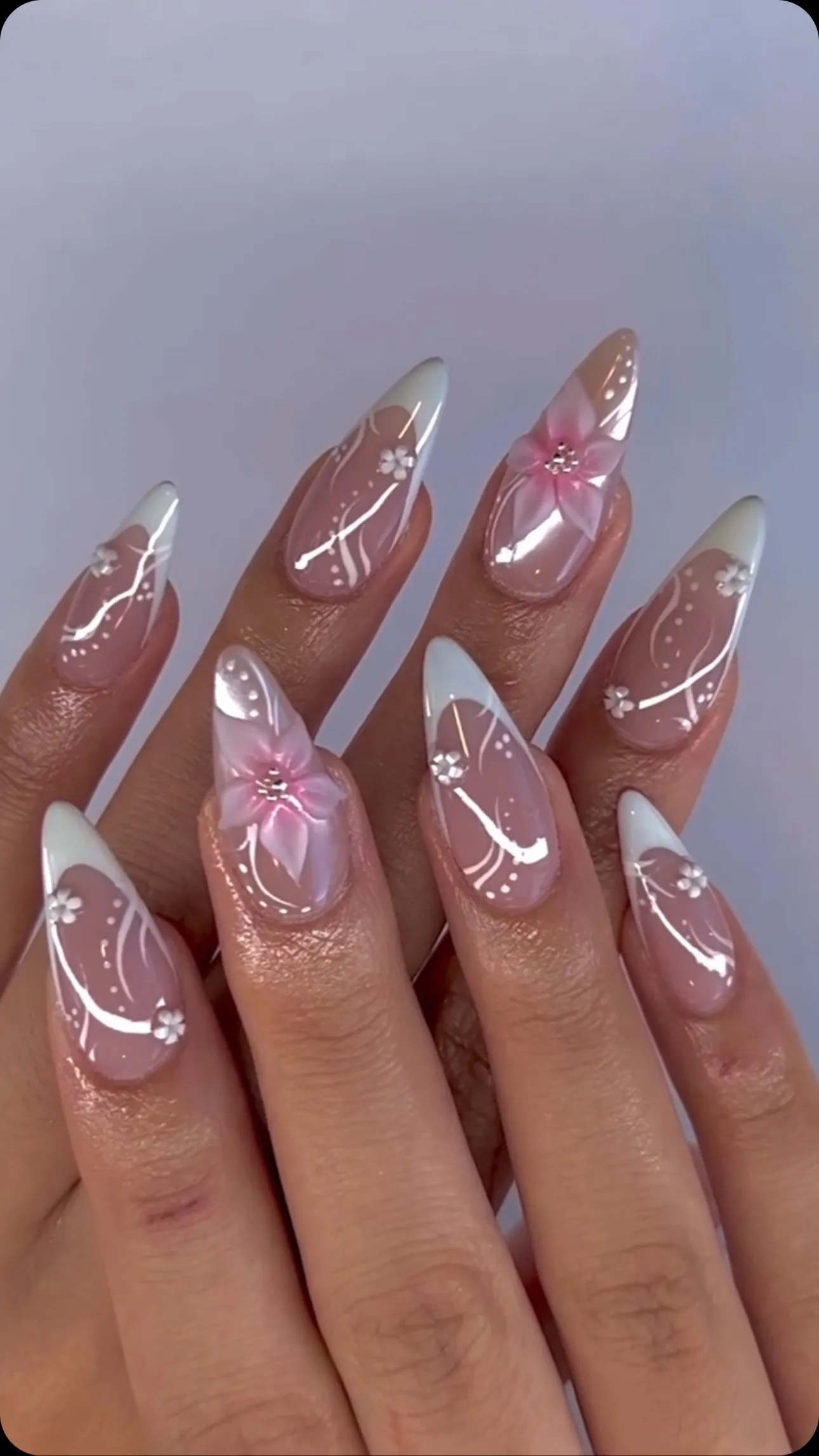 Nail design by TJ Nails & Spa, April 2025